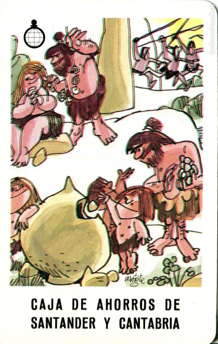 Coleccionismo calendarios: Calendario de H. Fournier 1987 - CAJA DE AHORROS DE SANTANDER Y CANTABRIA MINGOTE