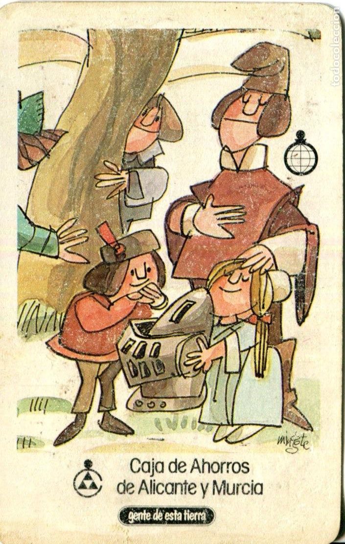Coleccionismo calendarios: CALENDARIO DE FOURNIER DE CAJA DE AHORROS DE ALICANTE Y MURCIA-A&Ntilde;O 1987