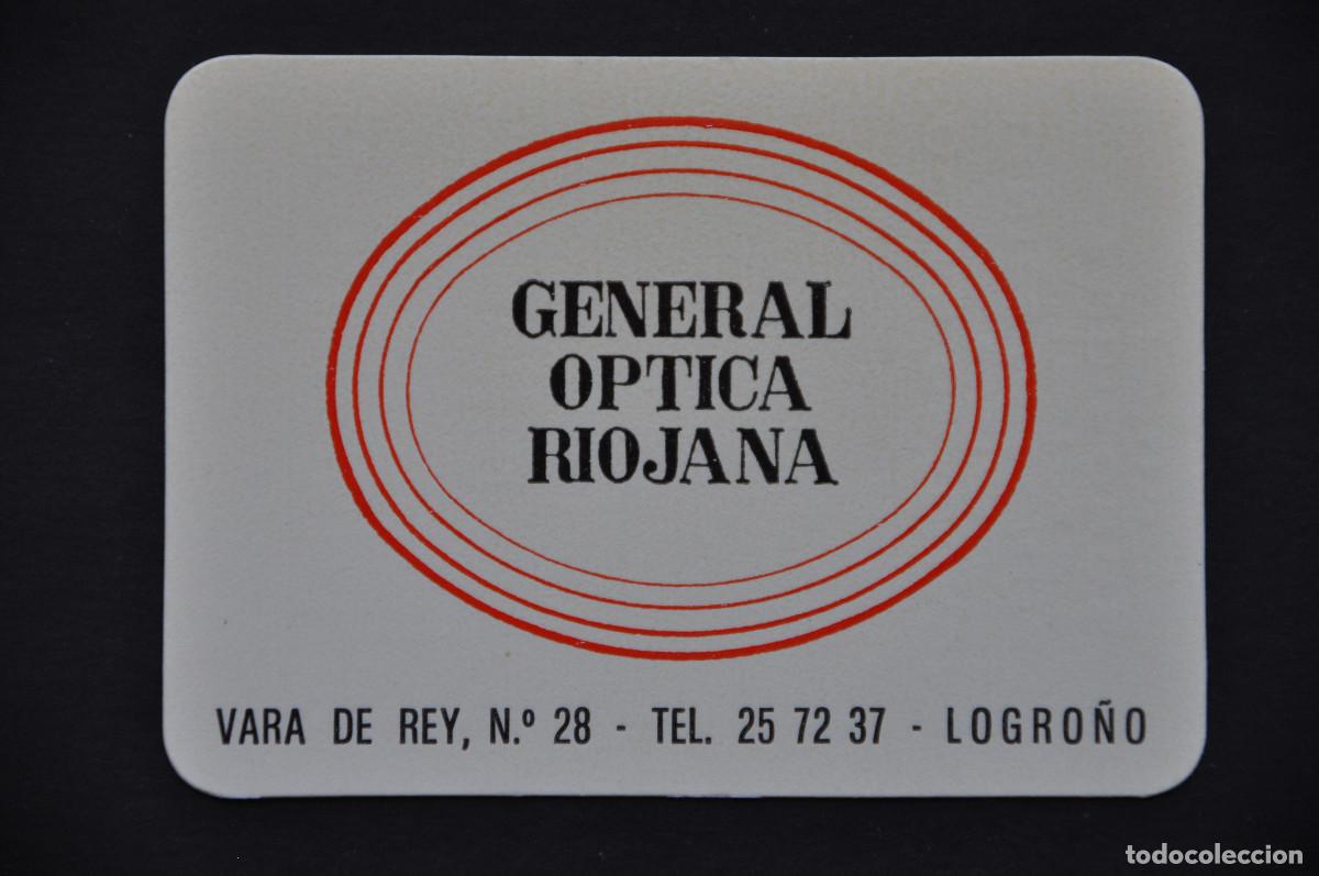 Coleccionismo calendarios: CALENDARIO - GENERAL &Oacute;PTICA RIOJANA 1987