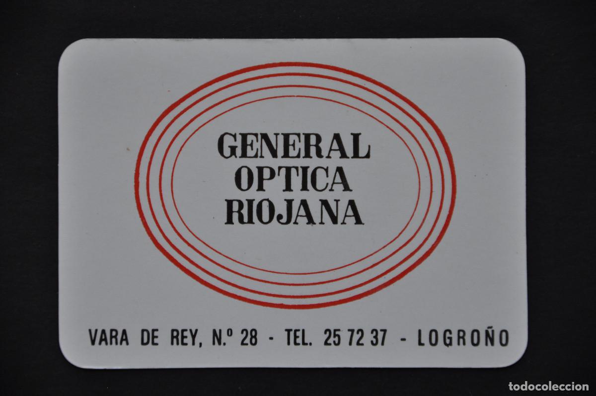 Coleccionismo calendarios: CALENDARIO - GENERAL &Oacute;PTICA RIOJANA 1988