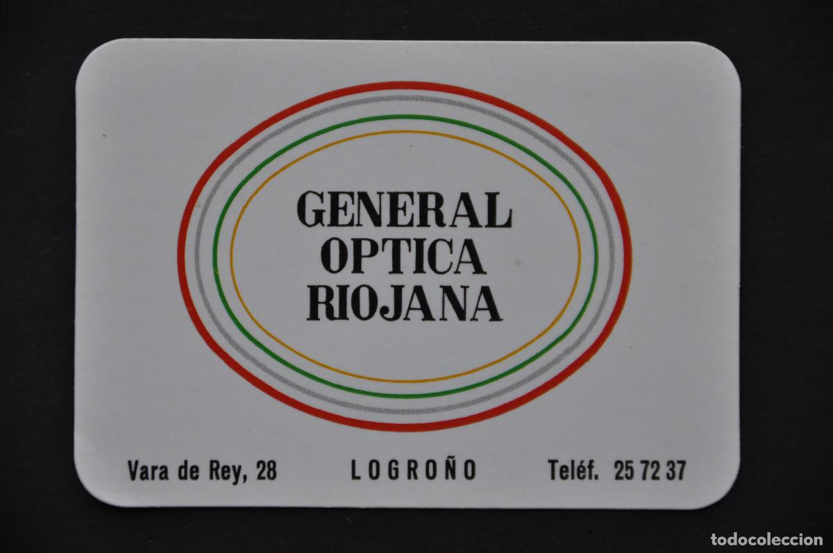 Coleccionismo calendarios: CALENDARIO - GENERAL &Oacute;PTICA RIOJANA 1986
