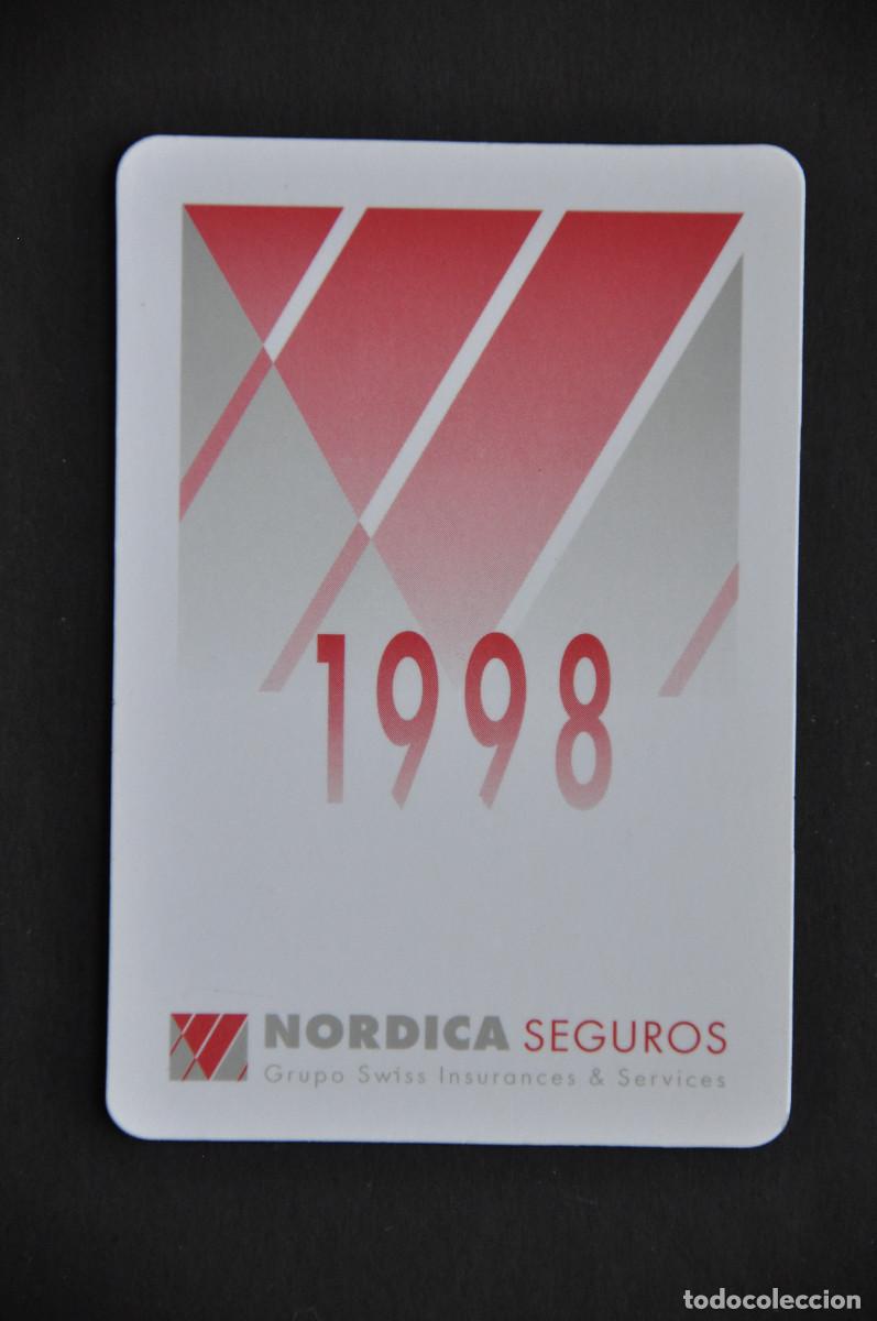 Coleccionismo calendarios: CALENDARIO - N&Oacute;RDICA SEGUROS 1998