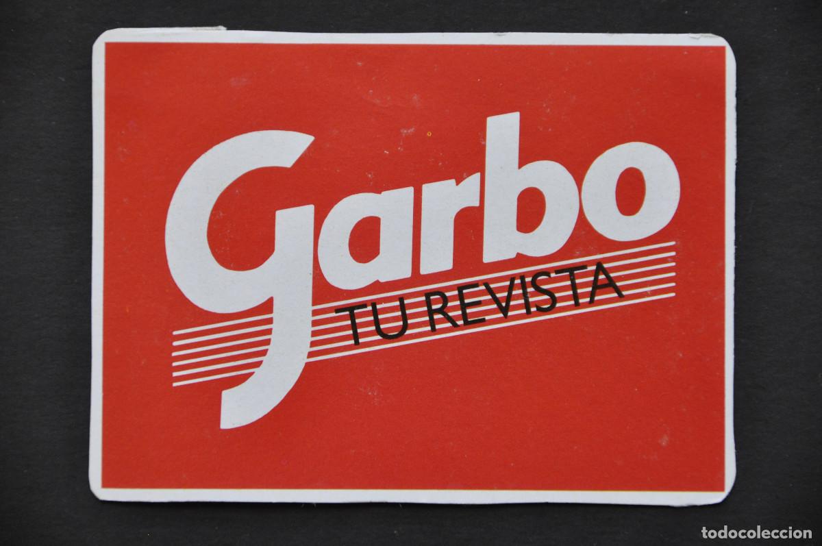 Coleccionismo calendarios: CALENDARIO - REVISTA GARBO 1987