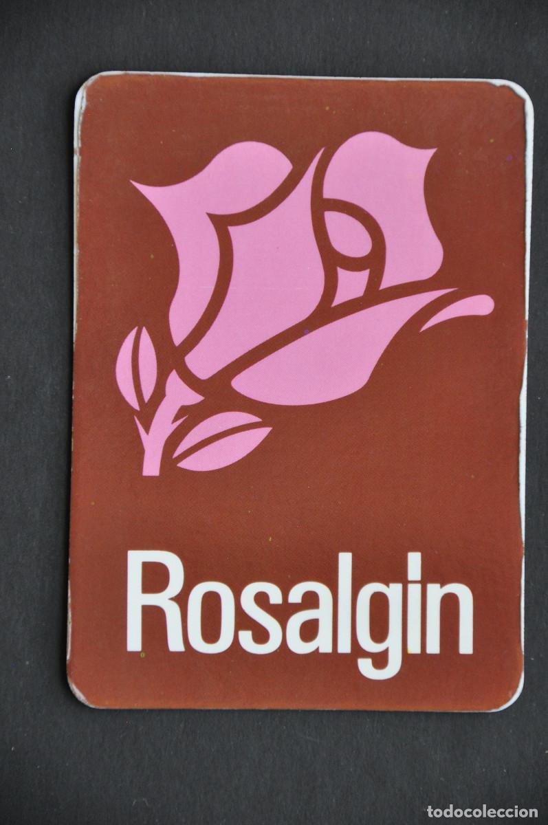 Coleccionismo calendarios: CALENDARIO - ROSALGIN 1987