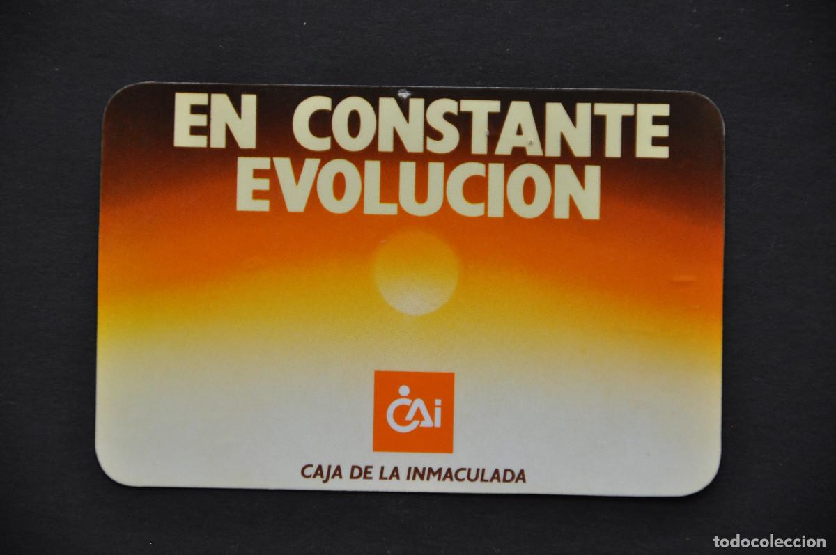 Coleccionismo calendarios: CALENDARIO - CAJA DE LA INMACULADA 1987