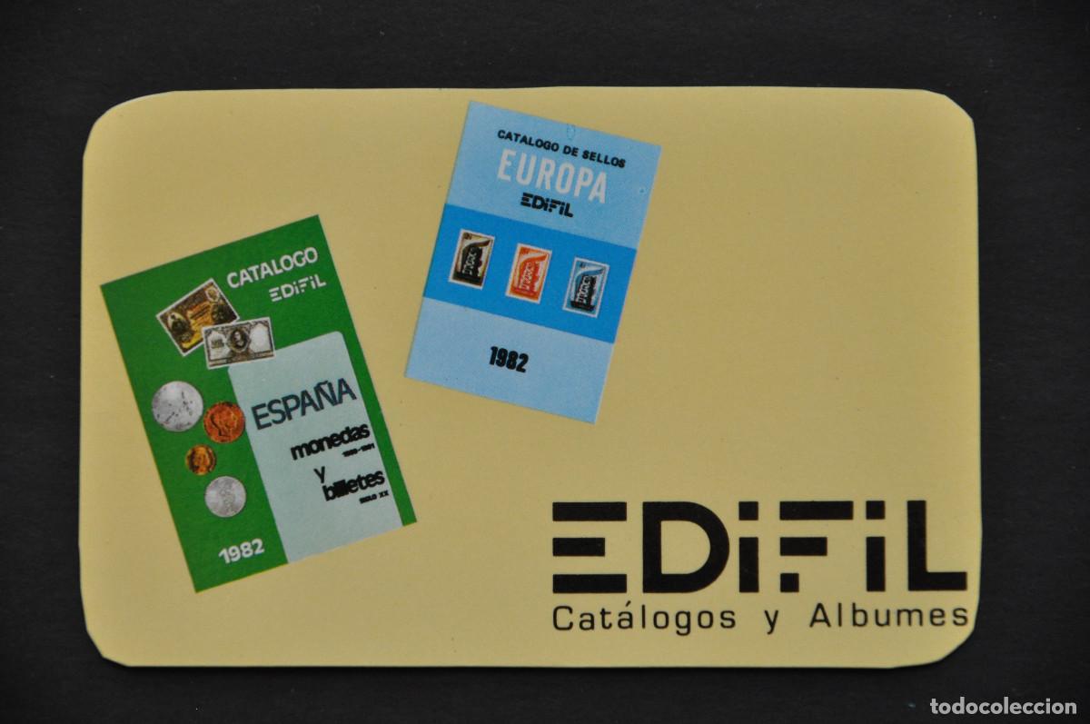 Coleccionismo calendarios: CALENDARIO - EDIFIL 1982