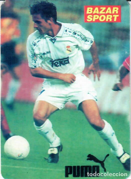 Coleccionismo calendarios: CALENDARIO DE PUBLICIDAD F&Uacute;TBOL - A&Ntilde;O 1998 - BAZAR SPORT - MIJATOVIC - REAL MADRID