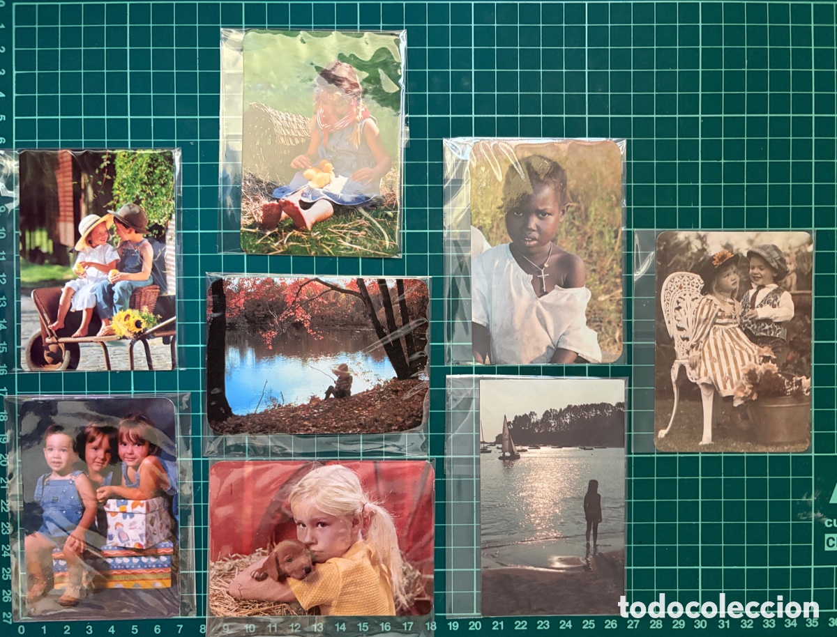 Collectables Calendars: Cal024-Lote 8 Calendarios de Bolsillo Vintage - Ni&ntilde;os (1982-2007)
