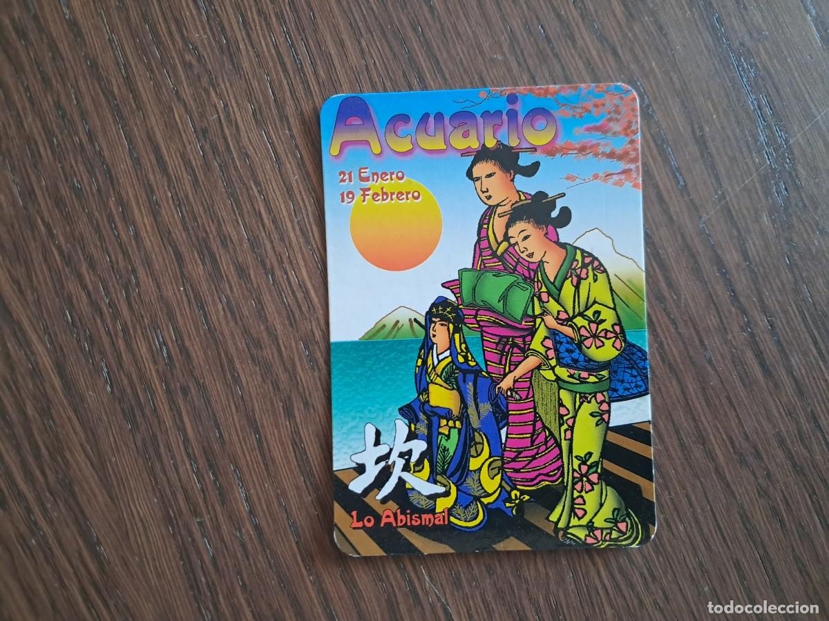Coleccionismo calendarios: calendario de serie L-246, hor&oacute;scopos, acuario, a&ntilde;o 2003.
