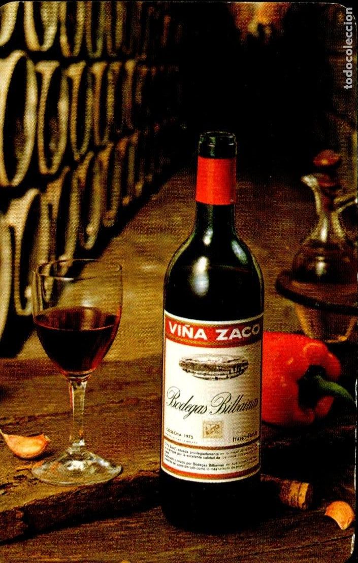 Collectables Calendars: CALENDARIO FOURNIER VI&Ntilde;A ZACO BODEGAS BILBAINAS A&Ntilde;O 1985 VER FOTOS