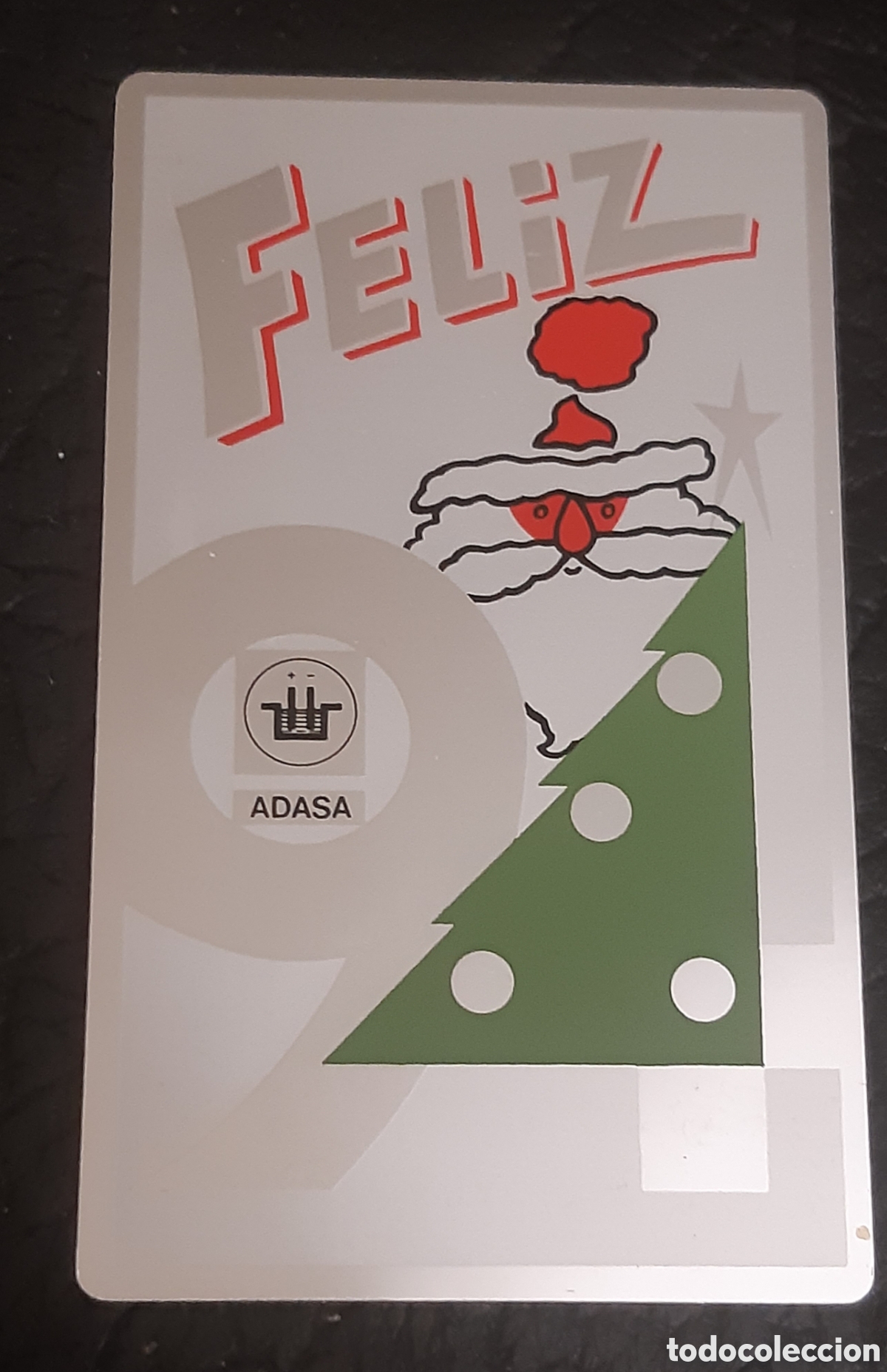 Coleccionismo calendarios: Calendario metalico Adasa 1994