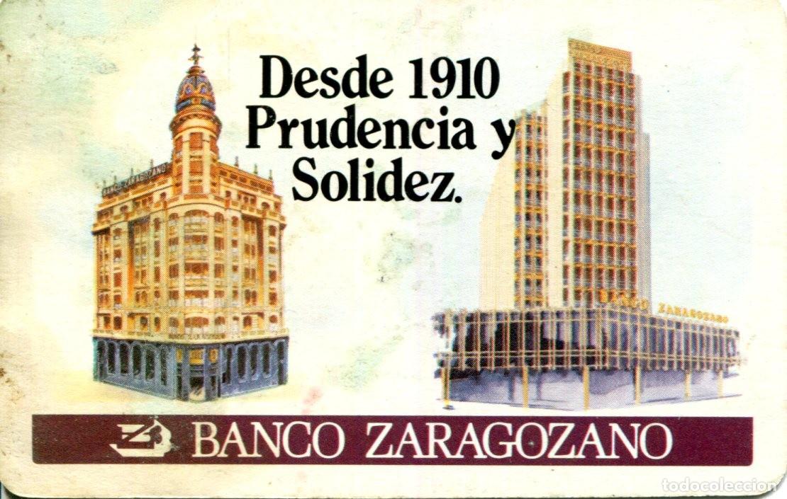 Coleccionismo calendarios: CALENDARIO DE BOLSILLO HERACLIO FOURNIER - BANCO ZARAGOZANO 1984
