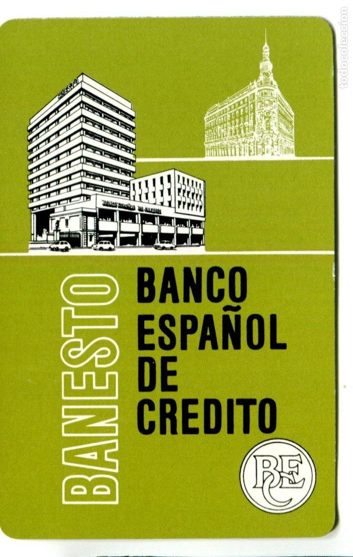Coleccionismo calendarios: CALENDARIO FOURNIER. BANCO ESPA&Ntilde;OL DE CR&Eacute;DITO. BANESTO. A&Ntilde;O 1984