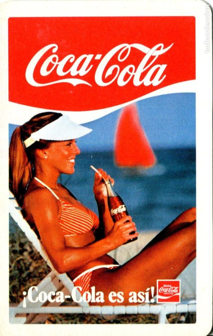 Coleccionismo calendarios: COCACOLA. 1984. CALENDARIO FOURNIER. COCA COLA.