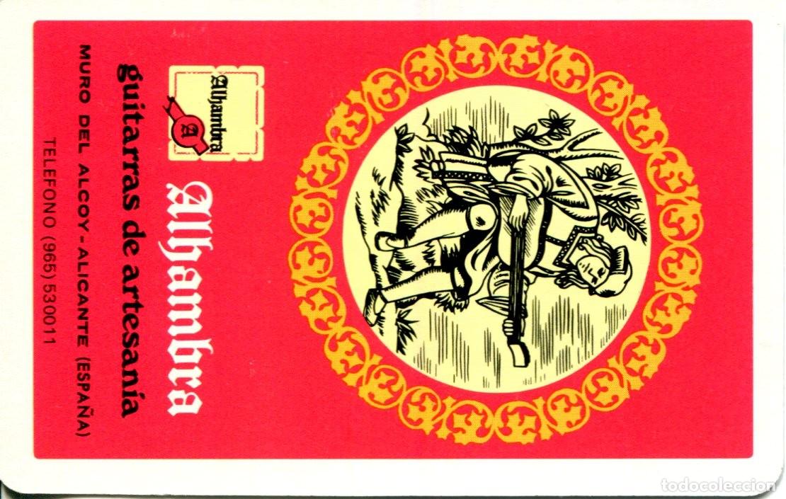 Coleccionismo calendarios: CALENDARIO BOLSILLO FOURNIER GUITARRAS DE ARTESANIA ALHAMBRA - A&Ntilde;O 1984