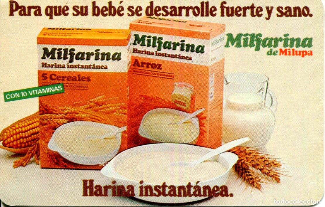 Coleccionismo calendarios: CALENDARIO FOURNIER - 1983 - MILFARINA DE MILUPA Para su Bebe se desarrolle fuerte y sano