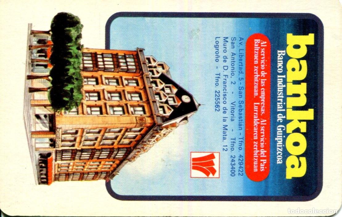 Coleccionismo calendarios: CALENDARIO FOURNIER. A&Ntilde;O 1983. BANCO INDUSTRIAL DE GUIPUZCOA. BANKOA.