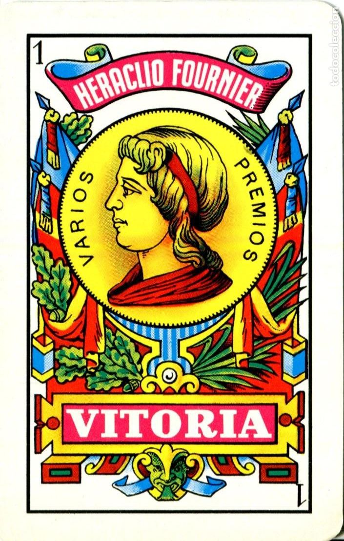 Coleccionismo calendarios: Calendario As de Oros, Heraclio Fournier, a&ntilde;o 1982.