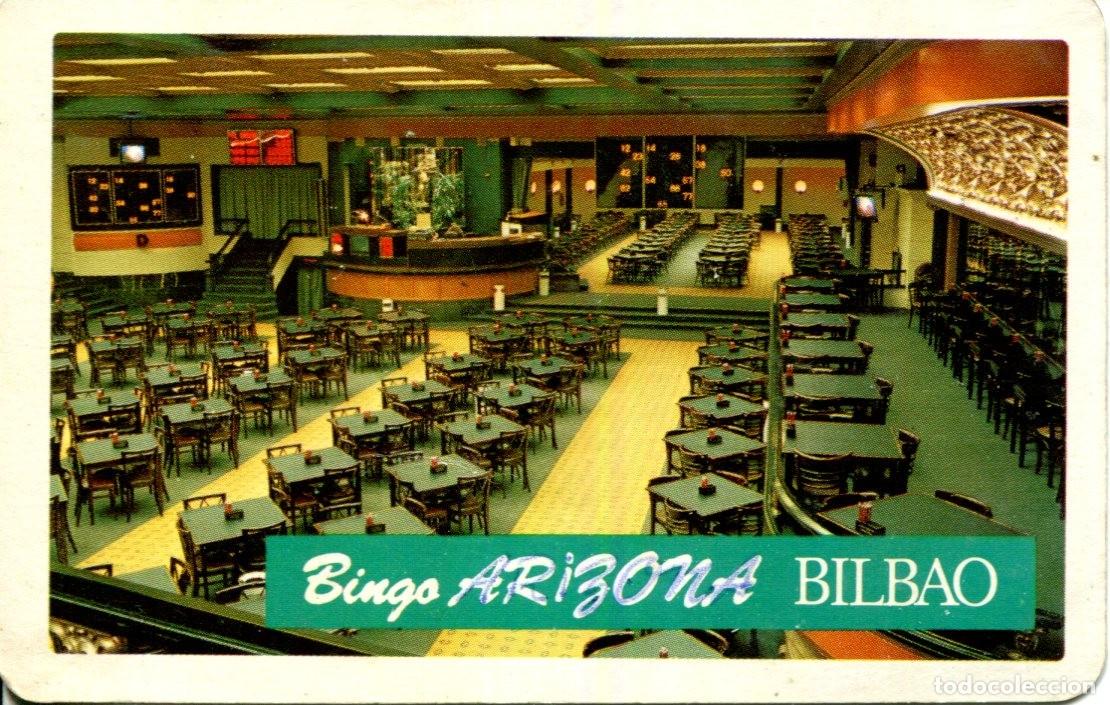 Coleccionismo calendarios: BINGO ARIZONA BILBAO. CALENDARIO HERACLIO FOURNIER 1982.