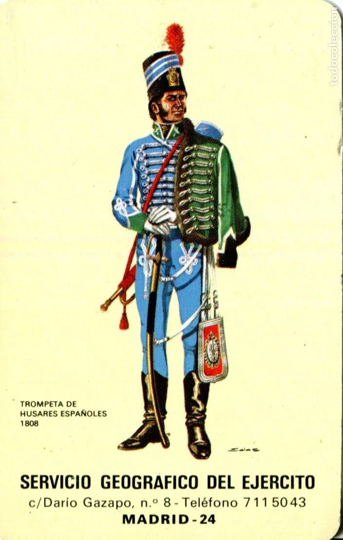 Coleccionismo calendarios: CALENDARIO FOURNIER SERVICIO GEOGRAFICO DEL EJERCITO 1982 VER FOTOS MILITAR