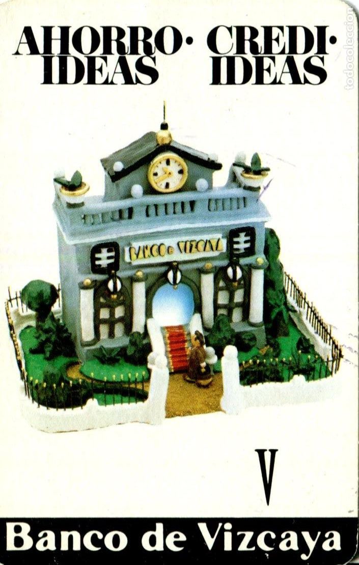 Coleccionismo calendarios: BANCO DE VIZCAYA. 1982. CALENDARIO FOURNIER.