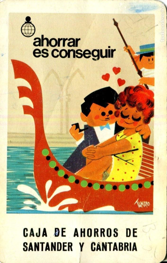Coleccionismo calendarios: CALENDARIO CAJA DE AHORROS DE SANTANDER Y CANTABRIA 1982. H. FOURNIER