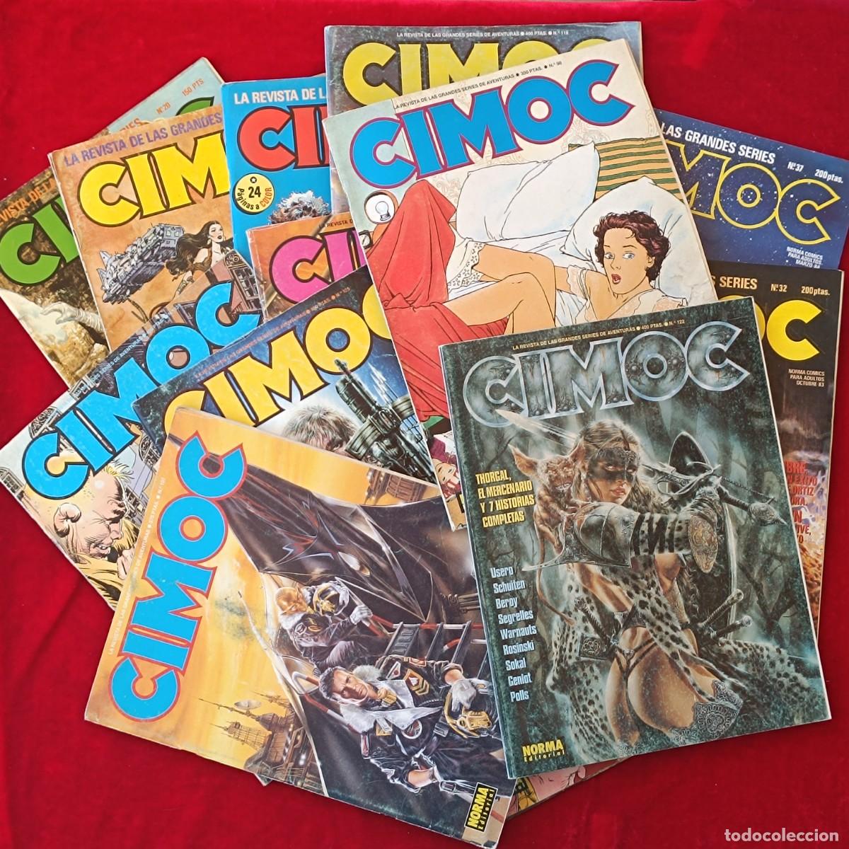 Coleccionismo calendarios: Lote revistas CIMOC Norma Editorial c&oacute;mic