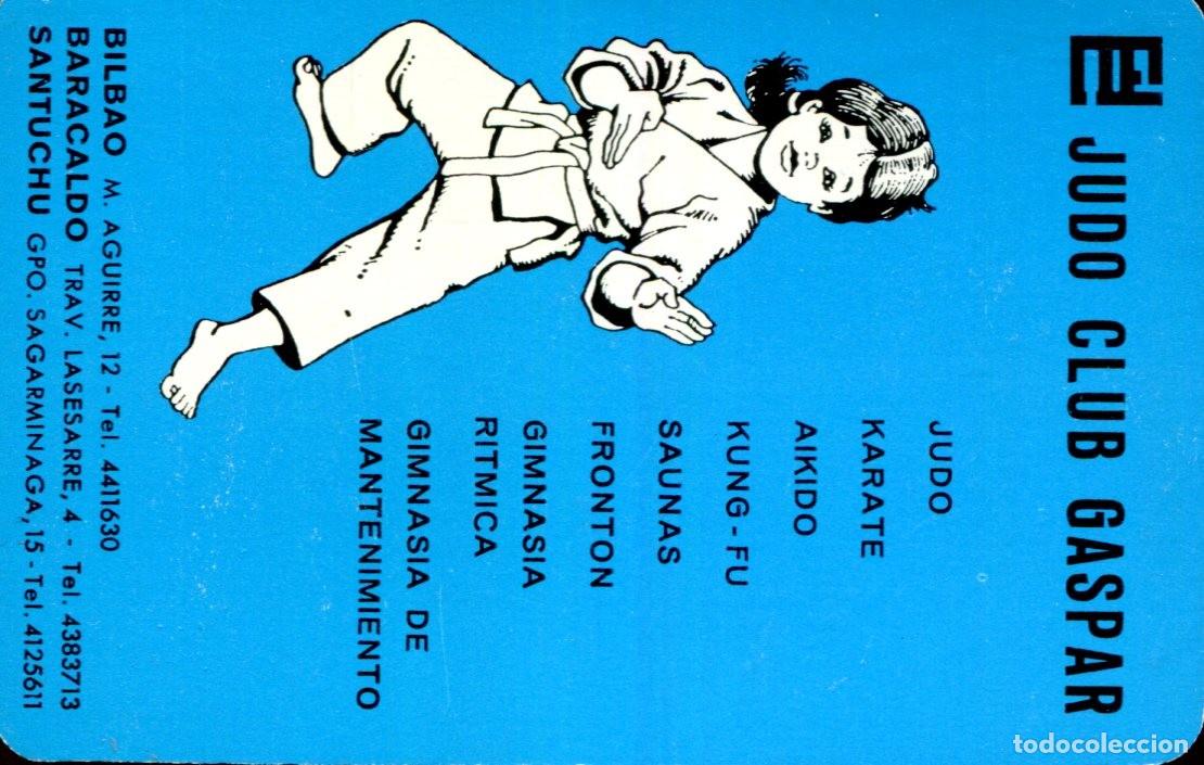 Coleccionismo calendarios: JUDO CLUB GASPAR (BILBAO). CALENDARIO HERACLIO FOURNIER DE 1981.