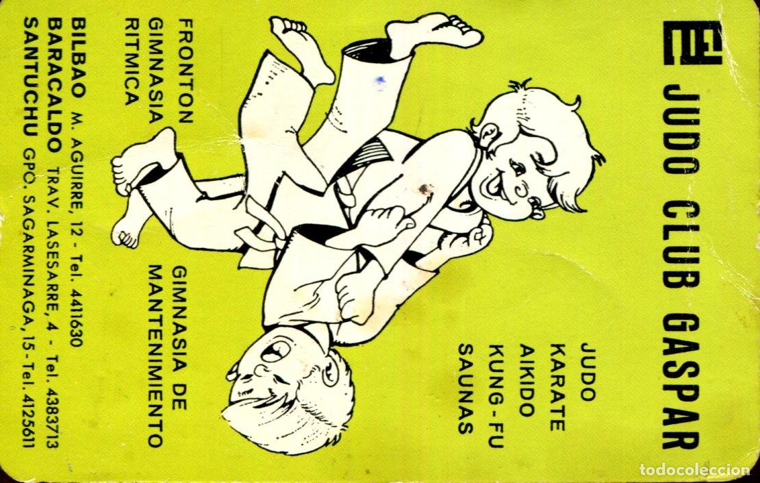 Coleccionismo calendarios: JUDO CLUB GASPAR (BILBAO). CALENDARIO HERACLIO FOURNIER DE 1981.