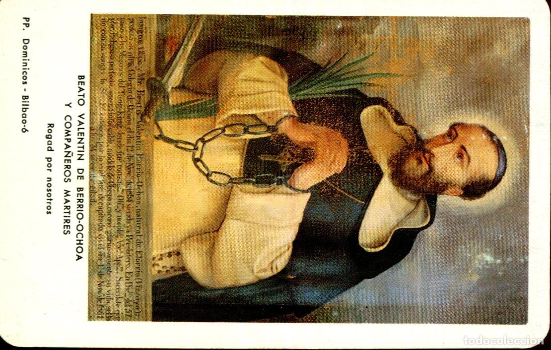 Coleccionismo calendarios: CALENDARIO FOURNIER A&Ntilde;O 1981 BEATO VALENT&Iacute;N DE BERRIO-OCHOA