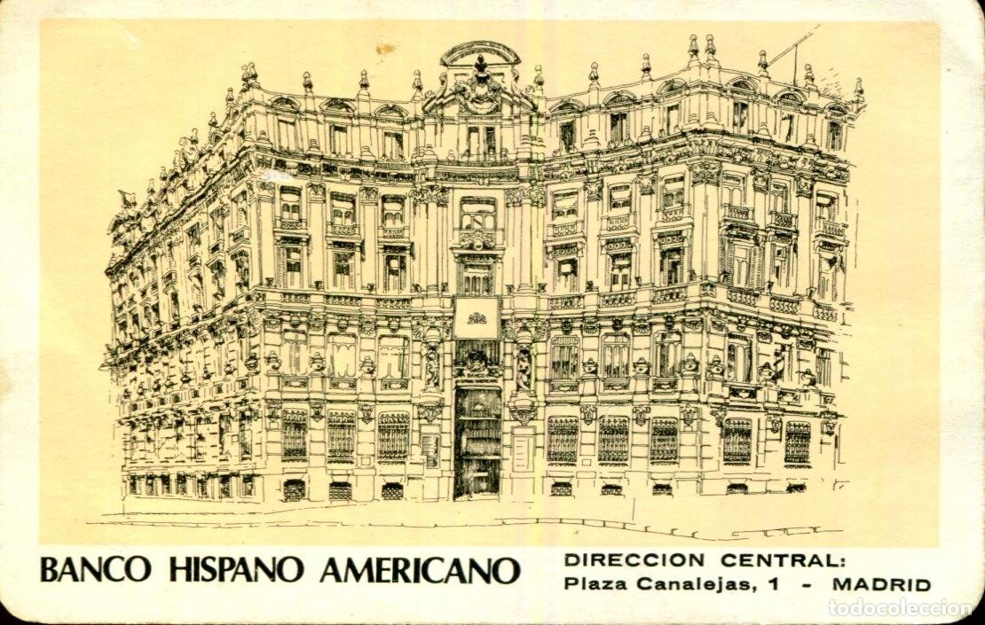 Coleccionismo calendarios: CALENDARIO DE BOLSILLO, BANCO HISPANO AMERICANO, 1980, H. FOURNIER