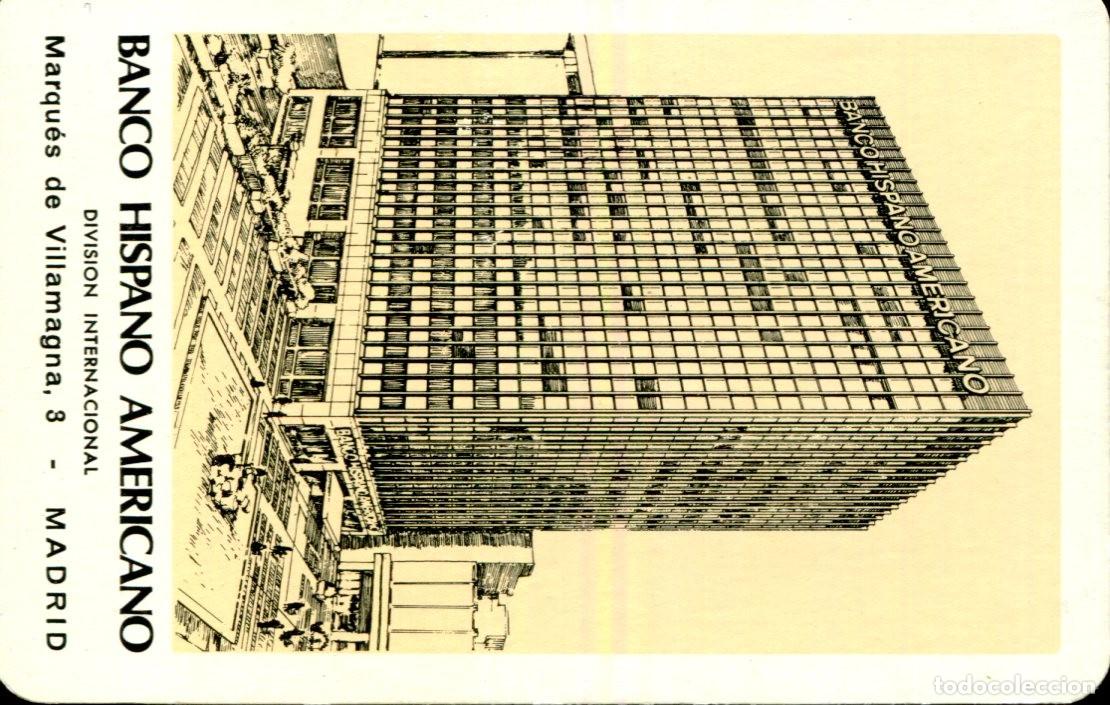Coleccionismo calendarios: CALENDARIO DE BOLSILLO, BANCO HISPANO AMERICANO, 1980, H. FOURNIER
