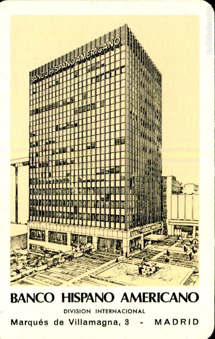 Sammeln von Kalendern: CALENDARIO DE BOLSILLO, BANCO HISPANO AMERICANO, 1980, H. FOURNIER