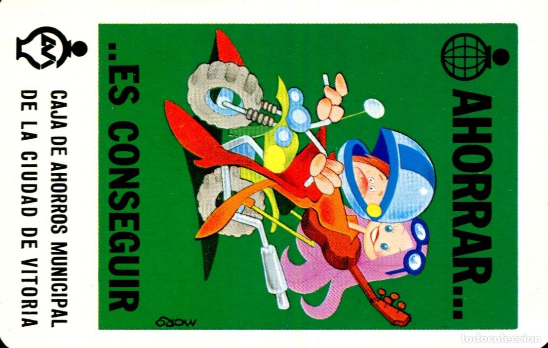 Coleccionismo calendarios: CALENDARIO FOURNIER. CAJA DE AHORROS MUNICIPAL DE LA CIUDAD DE VITORIA. 1980