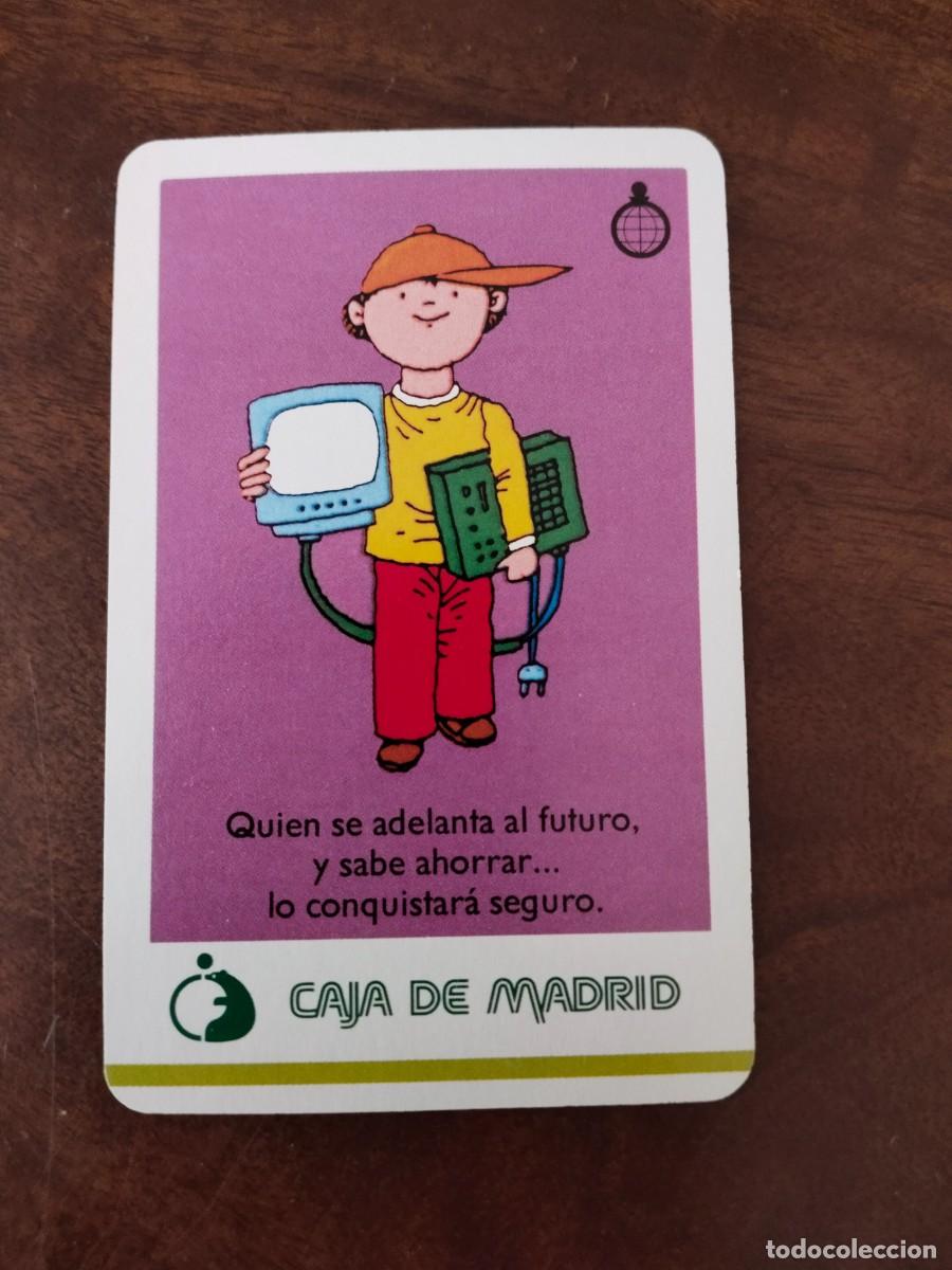 Coleccionismo calendarios: Fournier Caja de Madrid. 1988. Buen estado.