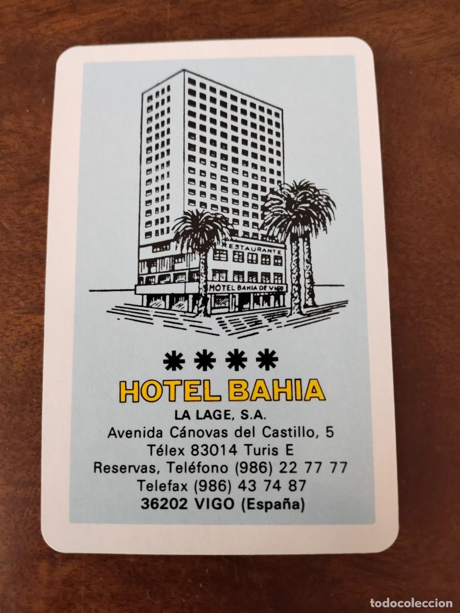 Coleccionismo calendarios: Fournier Hotel Bah&iacute;a 1996. Buen estado.