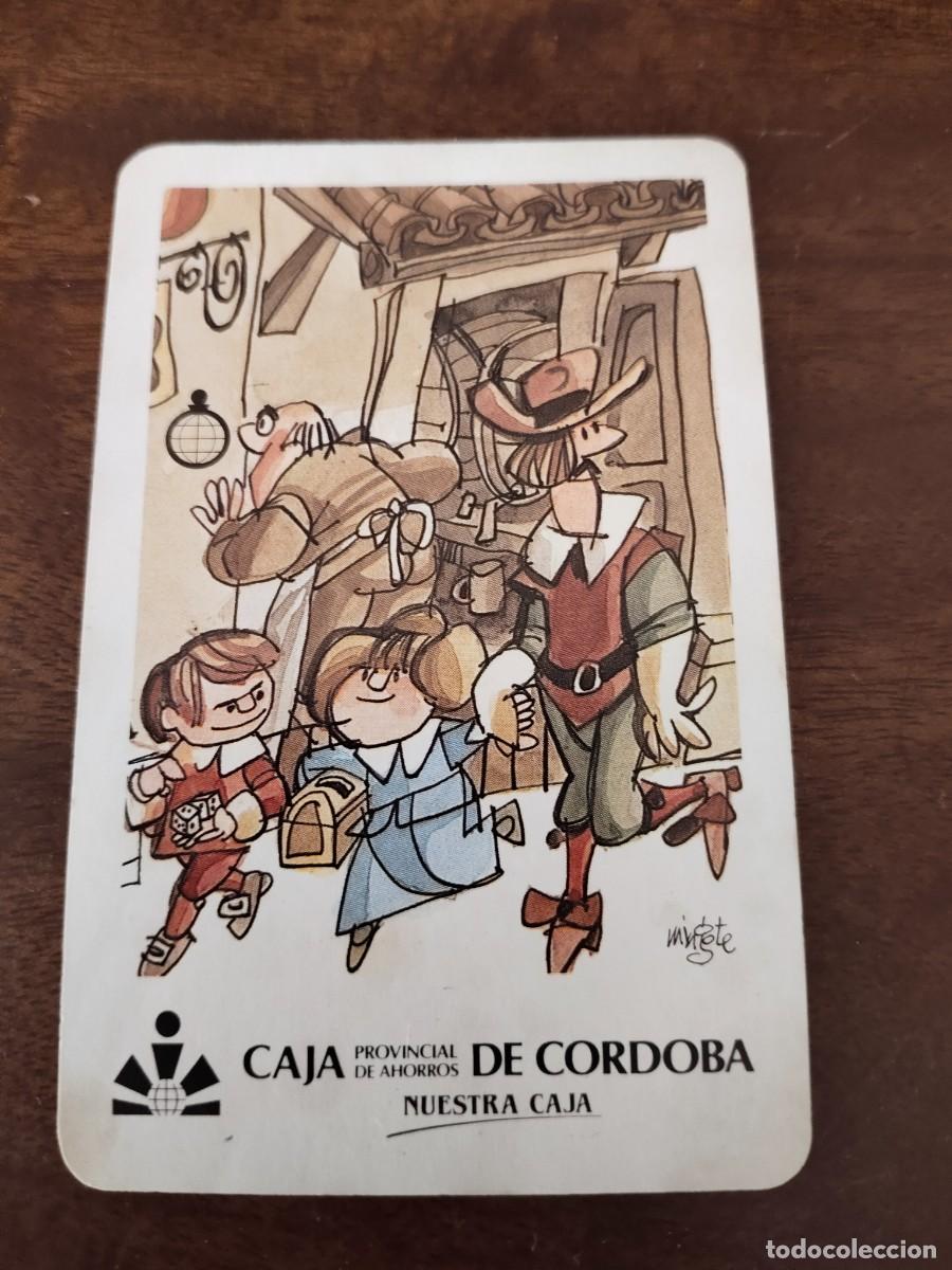 Coleccionismo calendarios: Fournier Caja Provincial de Ahorros de C&oacute;rdoba. 1987.