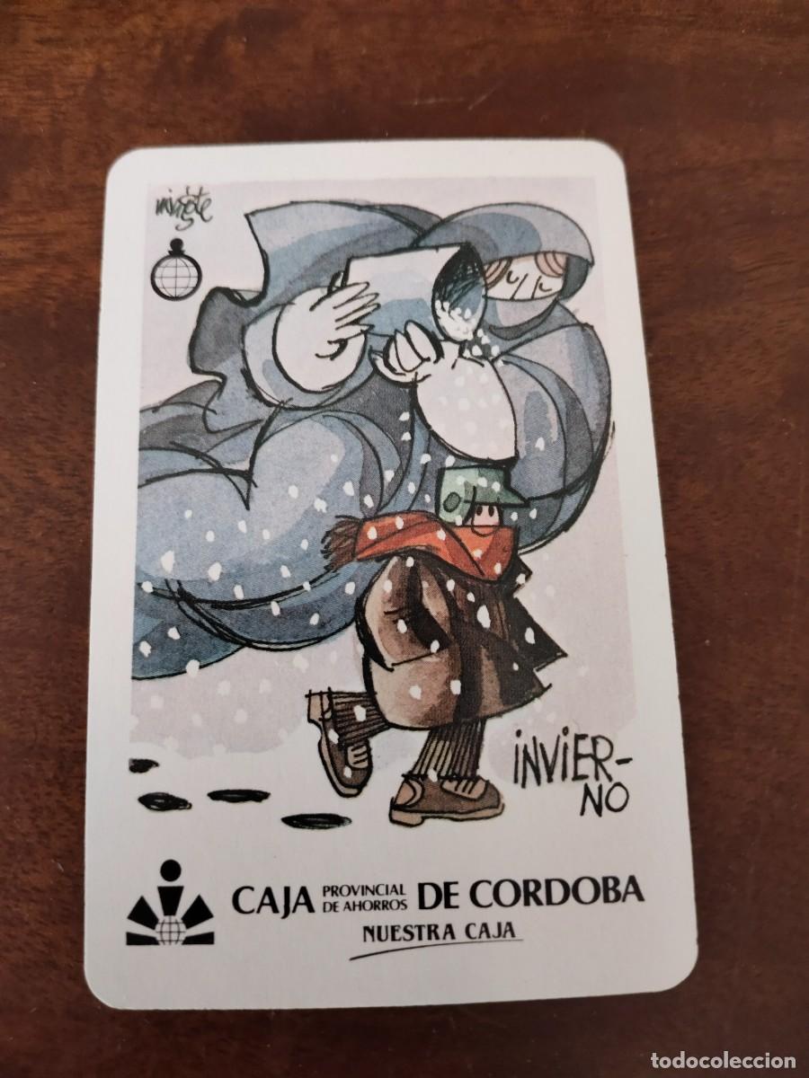 Coleccionismo calendarios: Fournier Caja Provincial de Ahorros de C&oacute;rdoba. 1985. Buen estado.