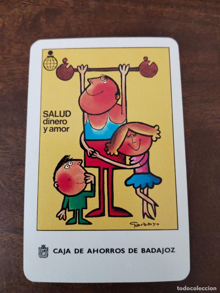 Coleccionismo calendarios: Fournier Caja de Ahorros de Badajoz 1984. Buen estado.