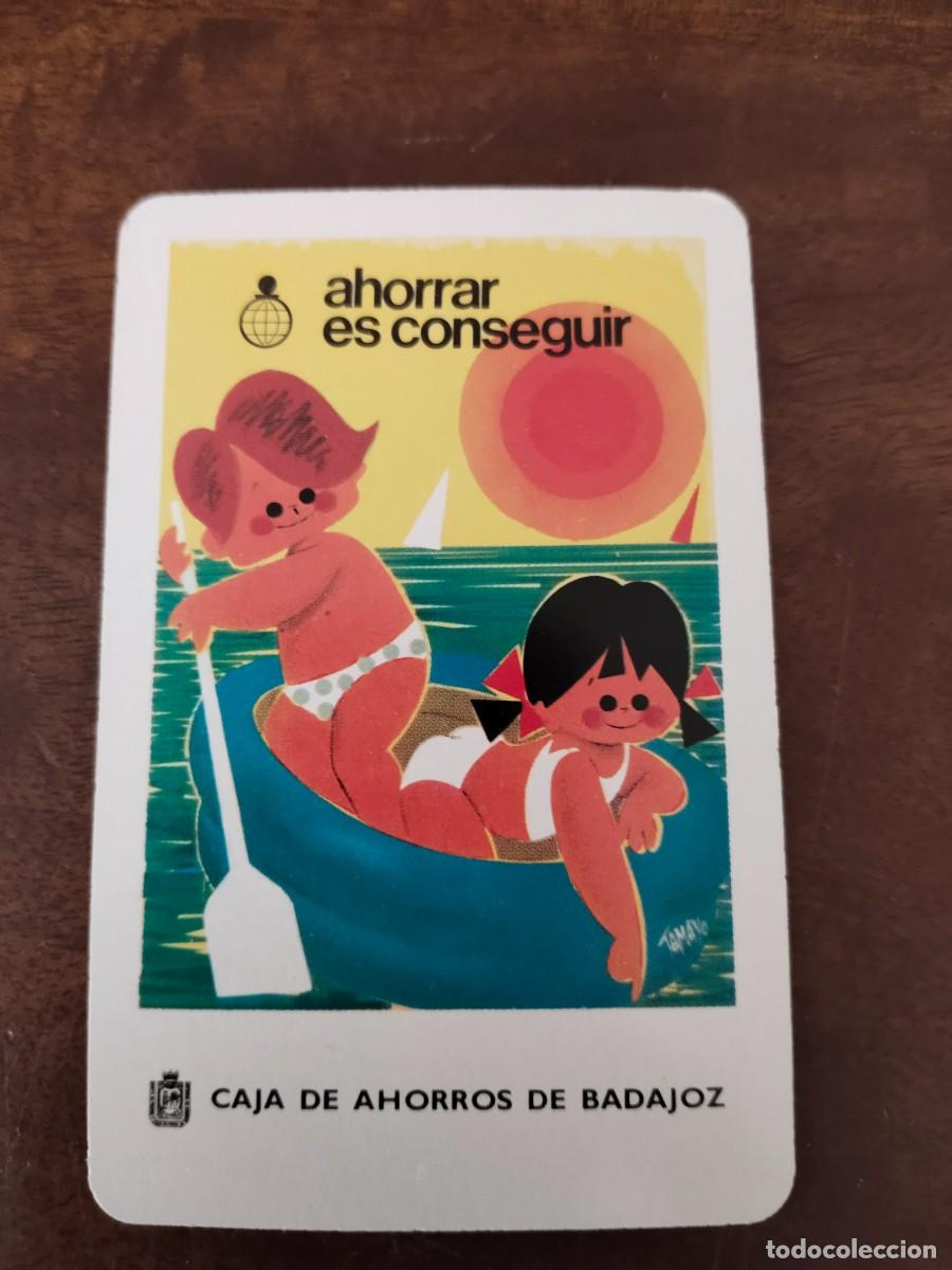 Coleccionismo calendarios: Fournier Caja de Ahorros de Badajoz 1982. Buen estado.