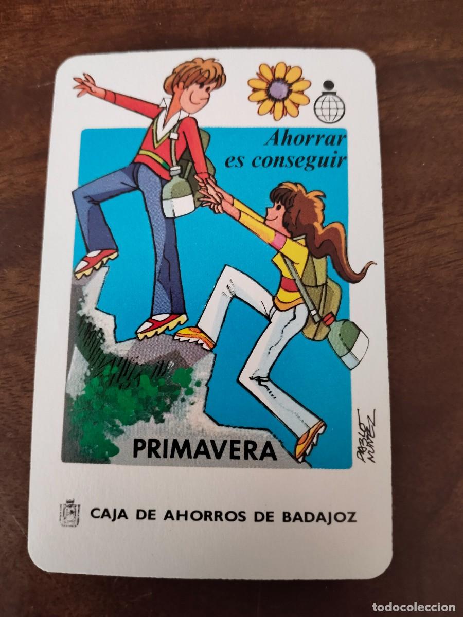 Coleccionismo calendarios: Fournier Caja de Ahorros de Badajoz 1983. Buen estado.
