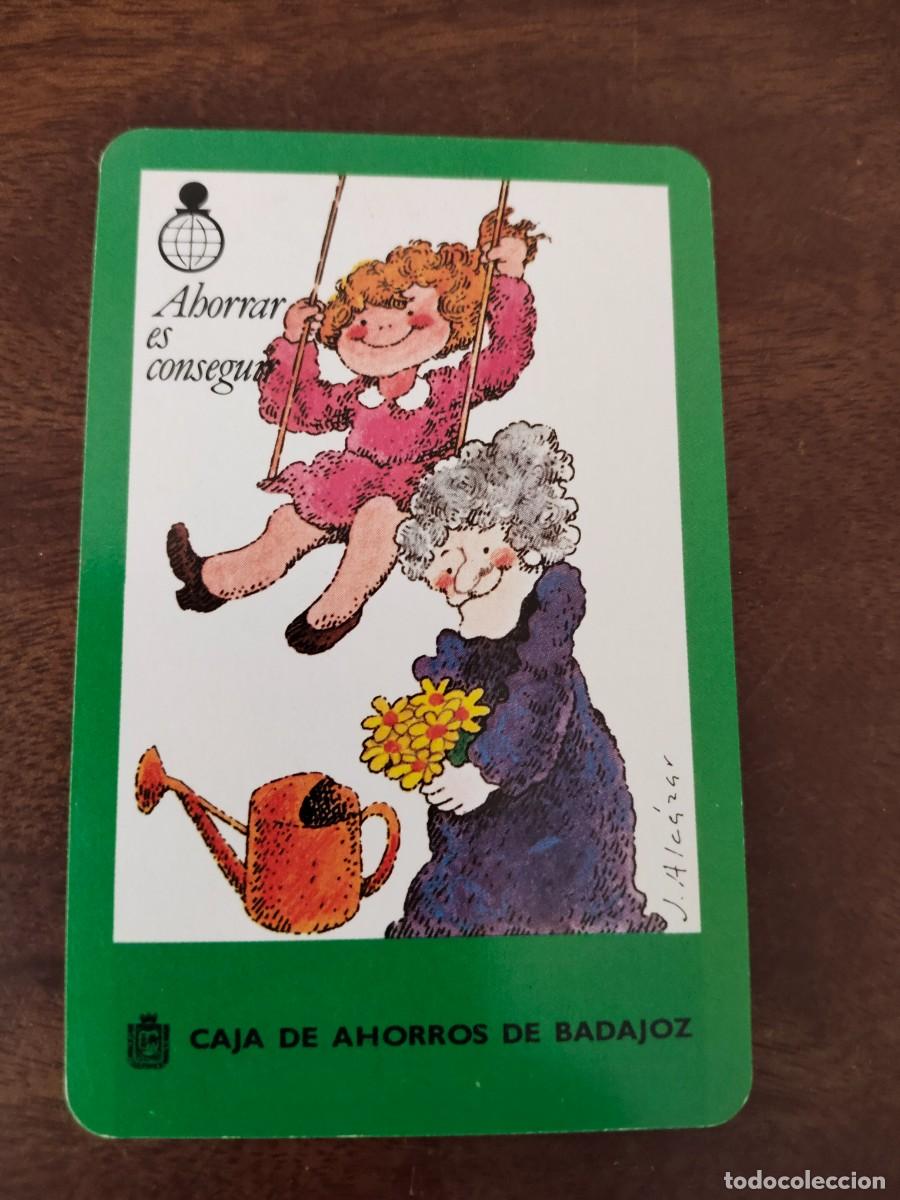 Coleccionismo calendarios: Fournier Caja de Ahorros de Badajoz 1981.