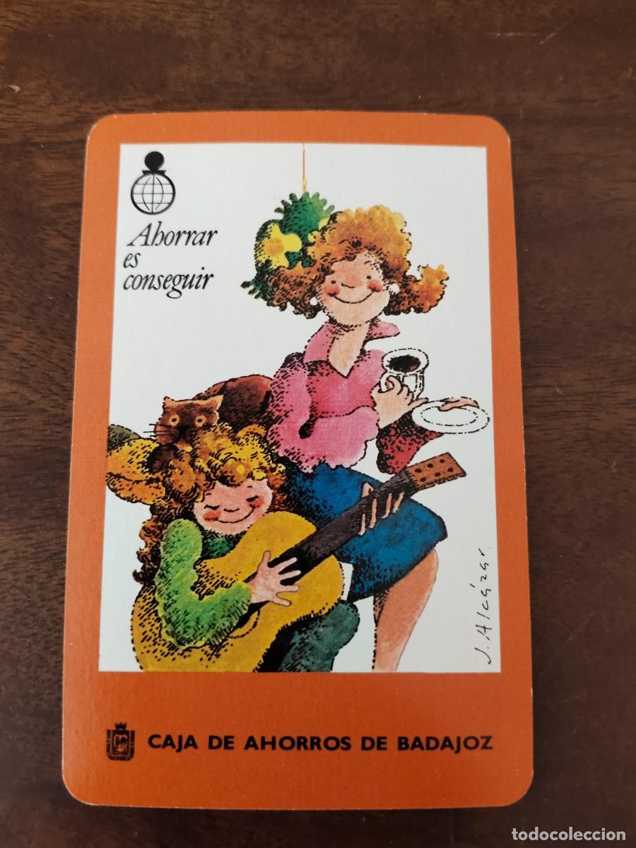 Coleccionismo calendarios: Fournier Caja de Ahorros de Badajoz 1981.