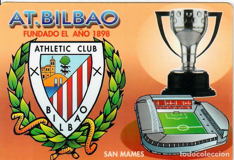 Coleccionismo calendarios: CALENDARIO DE SERIE F&Uacute;TBOL - A&Ntilde;O 2001 - WCB N&ordm; 232 - ATHLETIC CLUB DE BILBAO