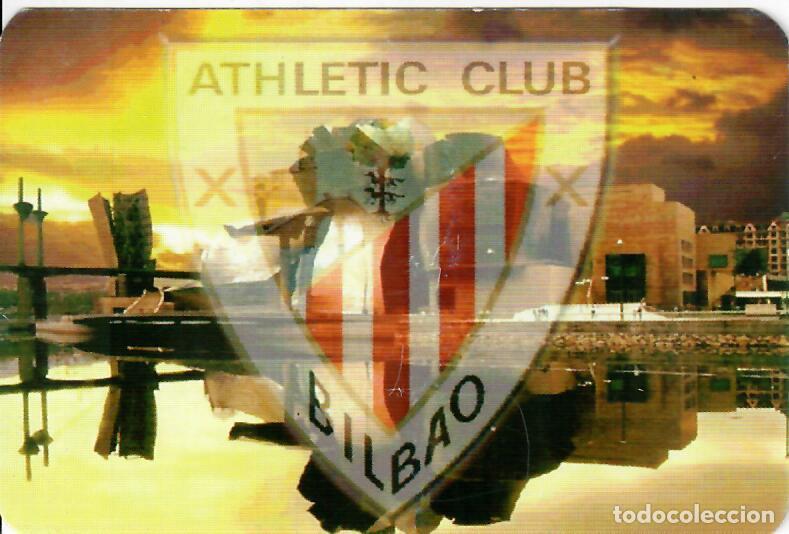 Coleccionismo calendarios: CALENDARIO DE BOLSILLO F&Uacute;TBOL - A&Ntilde;O 2001 - ATHLETIC CLUB DE BILBAO