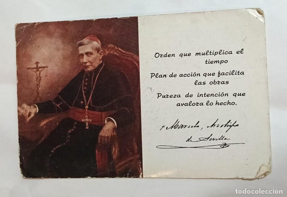 Coleccionismo calendarios: Beato Marcelo Sp&iacute;nola y Maestre 1975