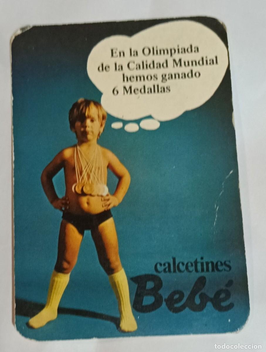 Coleccionismo calendarios: CALCETINES BEB&Eacute; 1973 HIJOS DE JAIME TORRELLAS