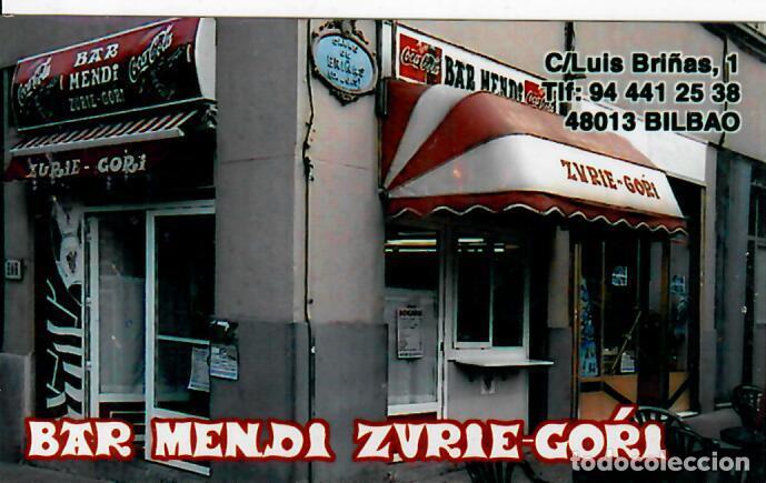 Coleccionismo calendarios: CALENDARIO CON LOS PARTIDOS DE F&Uacute;TBOL - 2000-01 - ATHLETIC DE BILBAO - BAR MENDI