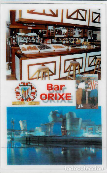 Coleccionismo calendarios: CALENDARIO DE PUBLICIDAD F&Uacute;TBOL - A&Ntilde;O 2001 - BAR ORIXE - ROMO - ATHLETIC DE BILBAO
