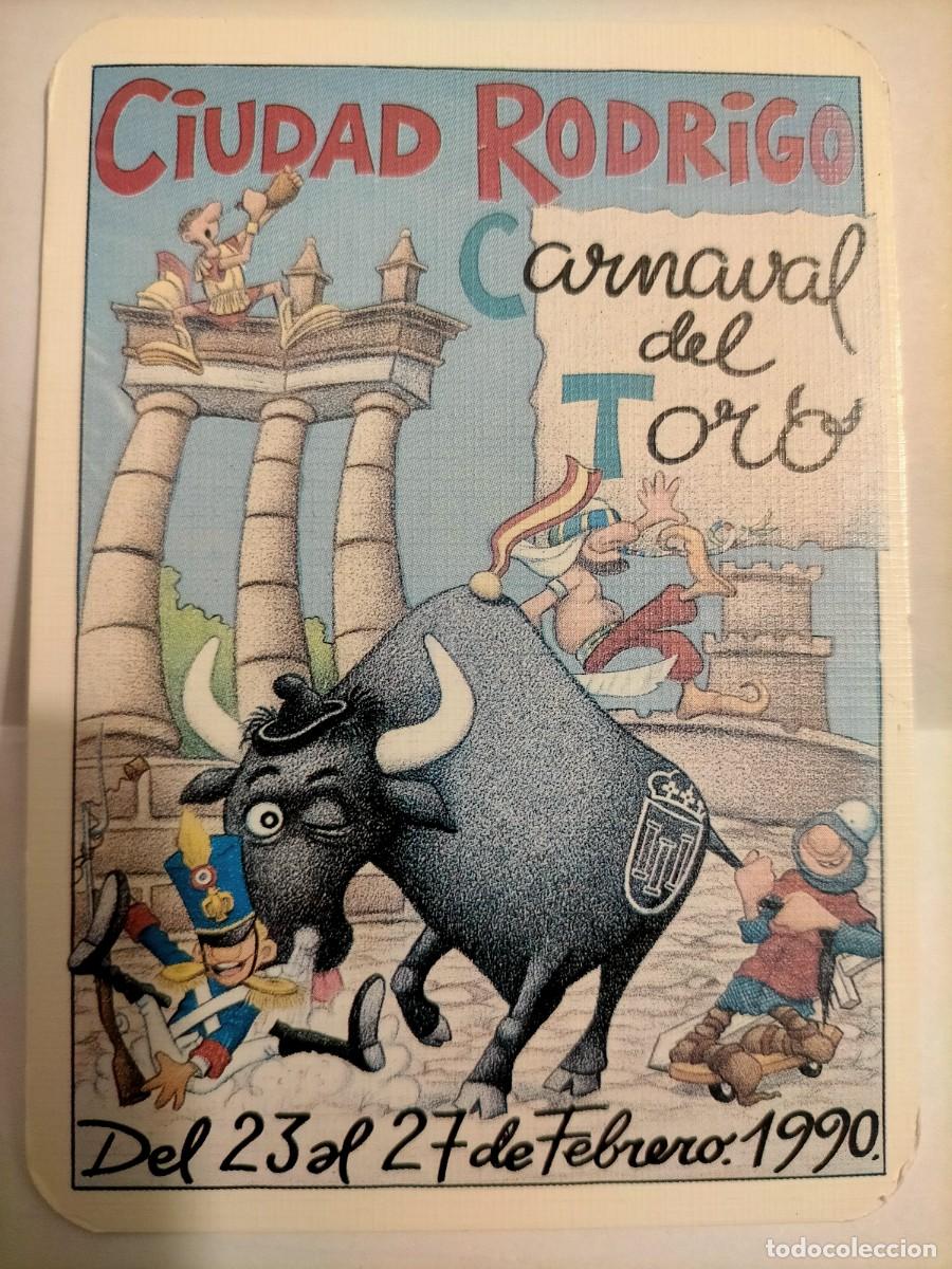 Coleccionismo calendarios: Calendario carnaval del toro ciudad Rodrigo